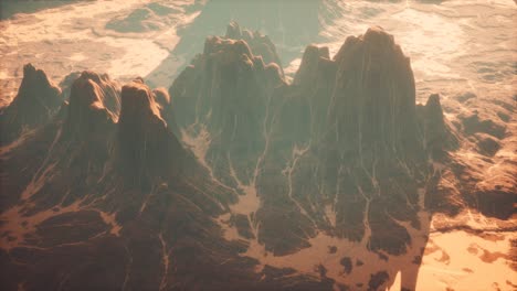 Eine-Luftdrohnenaufnahme-Der-Red-Rocks-Canyon